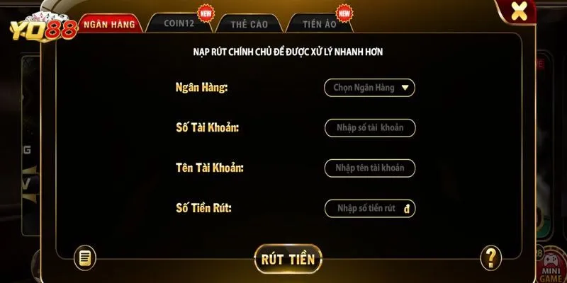 Hướng dẫn chi tiết cách nạp tiền