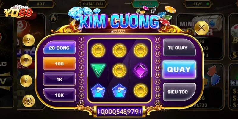 Tổng quan về tựa game slot Kim cương